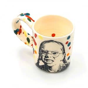 MUG Tête à claques no 6, anse pour GAUCHER
