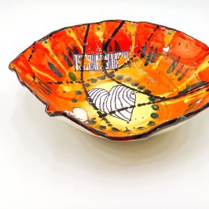 COUPE à FRUITS/ CENTRE DE TABLE COEUR no 44