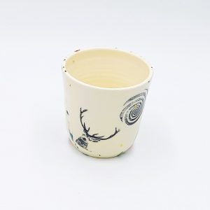 GRANDE TASSE WILD CERF ET SPIRALE no 35