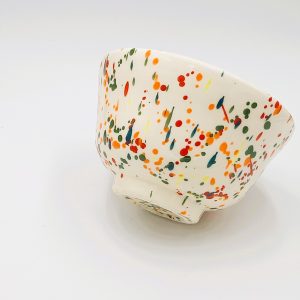 SALADIER PAILLETTES BISCORNU, blanc no 53